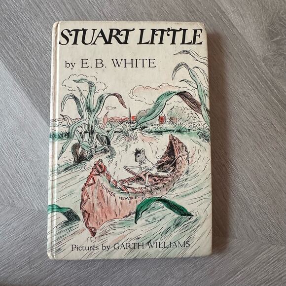 Stuart Little by E. B. White Garth Williams 1945 Vintage Hardcover Book - Picture 1 of 14